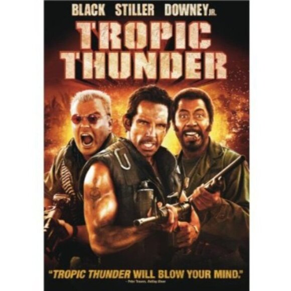 Tropic Thunder DVD Jack Black Ben Stiller Robert Downey Jr - Picture 1 of 3